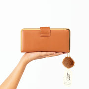 Chic Quilted Long Wallet For Women's -Secure Double Zipper Multi Cards Slot's, Phone Compartment -Versatile For Every Occasion.