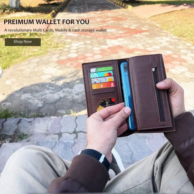 Men's Binfa Leather Wallet