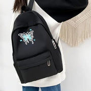 Girl's Butterfly Printed Multipurpose Bag