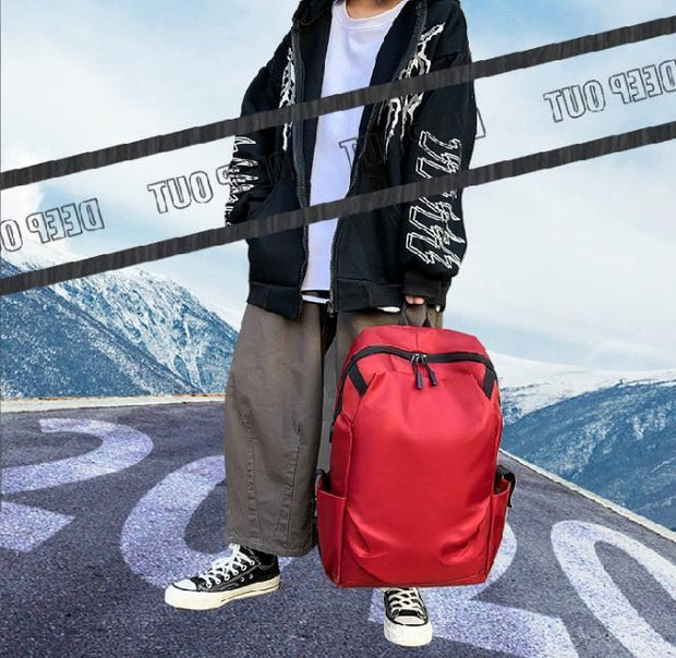 Multipurpose Red Laptop Bag - 1 Pc of Stylish Parachute Material