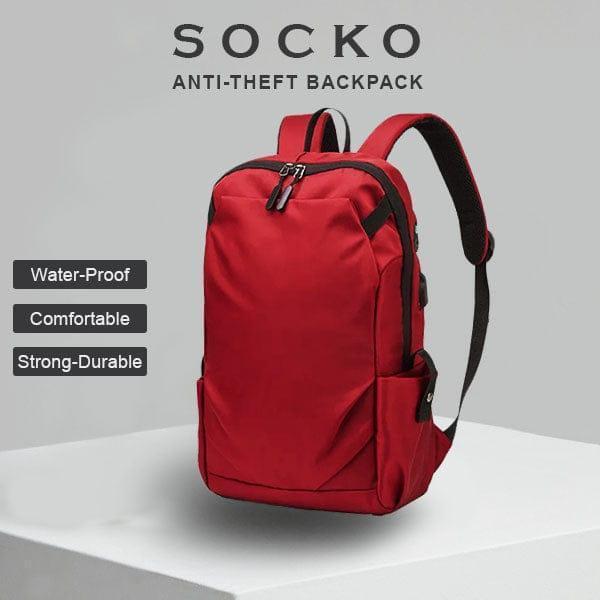 Multipurpose Red Laptop Bag - 1 Pc of Stylish Parachute Material