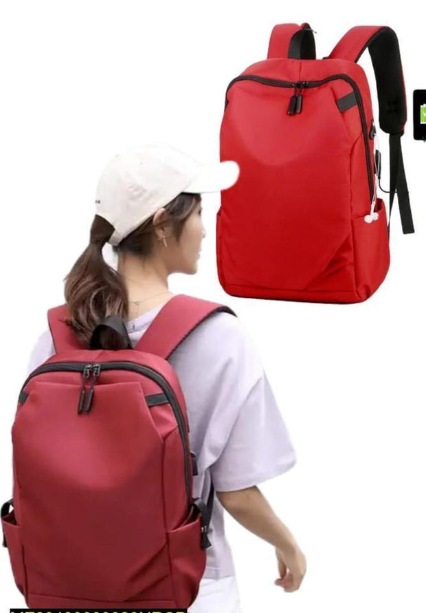 Multipurpose Red Laptop Bag - 1 Pc of Stylish Parachute Material